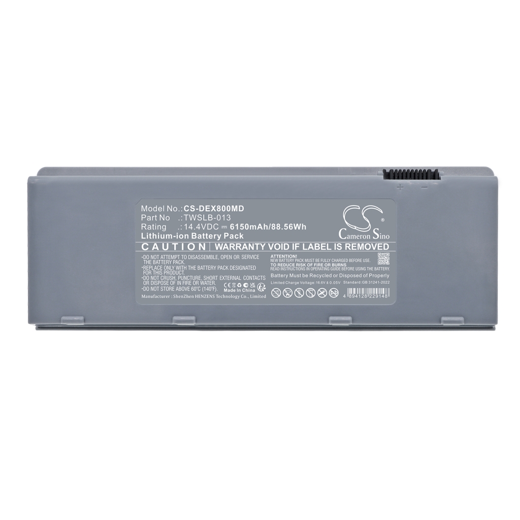 Batterie compatible avec Edan CS-DEX800MD