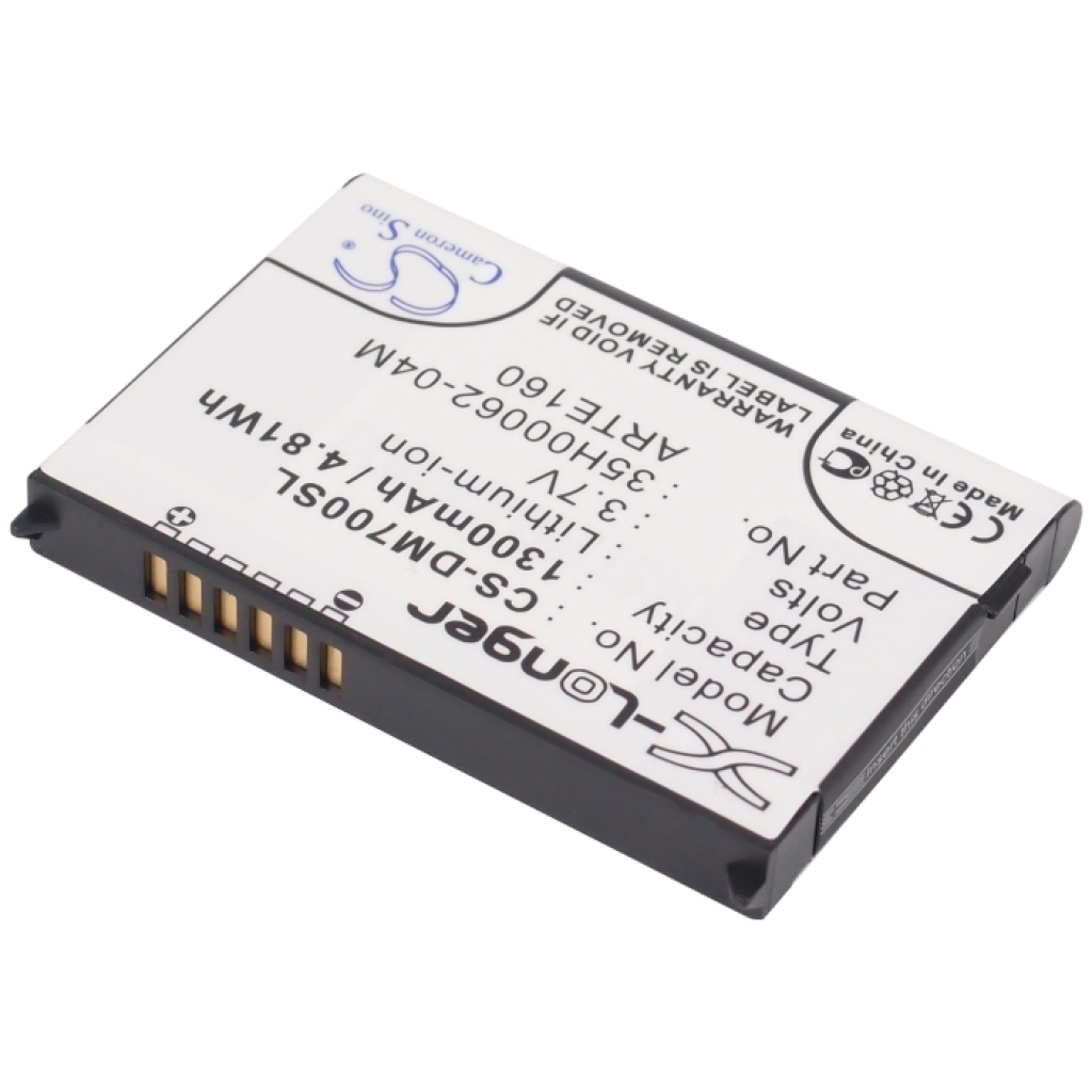 Batterie compatible avec HTC O2 Orange T-Mobile DOPOD Qtek CS-DM700SL