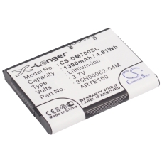 Remplacement de batterie compatible pour HTC 35H00062-04M,ARTE160