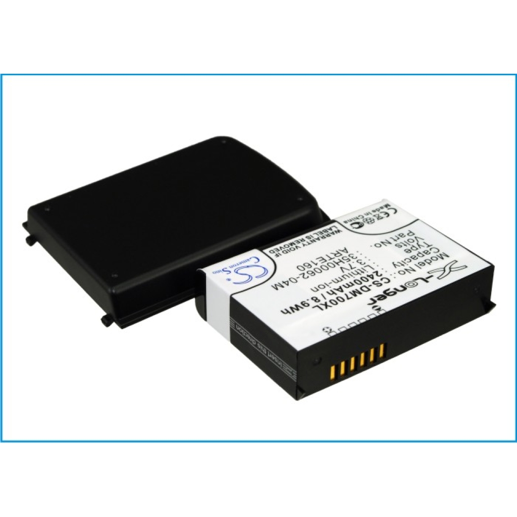 Batterie compatible avec Qtek O2 CS-DM700XL