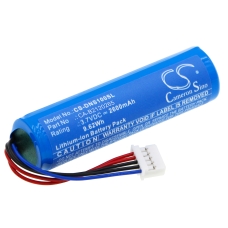 Remplacement de batterie compatible pour Denon CA-B2120265,CABICR18650-260