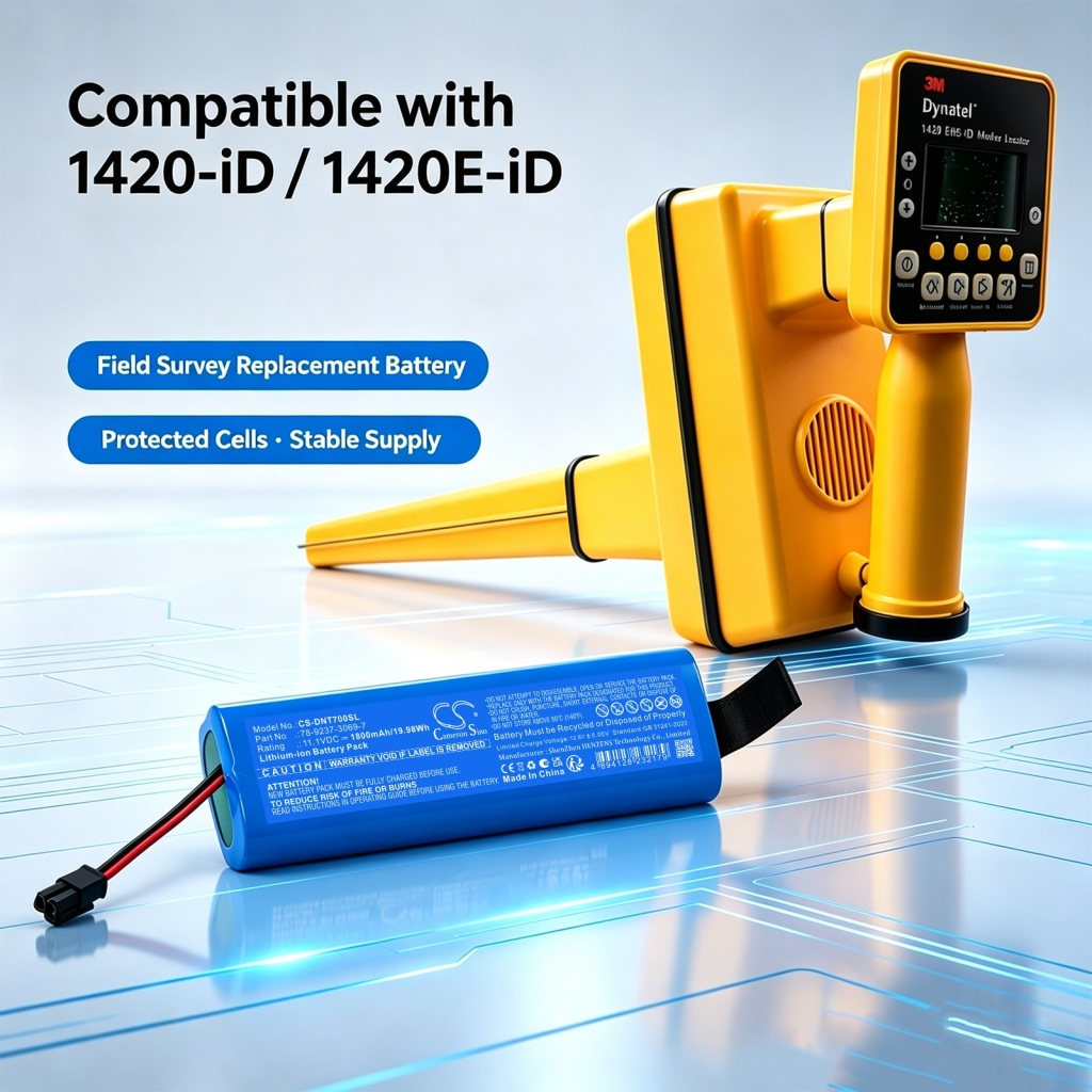 Batteries compatible avec 3M Dynatel 1400 2200 2500 CS-DNT700SL