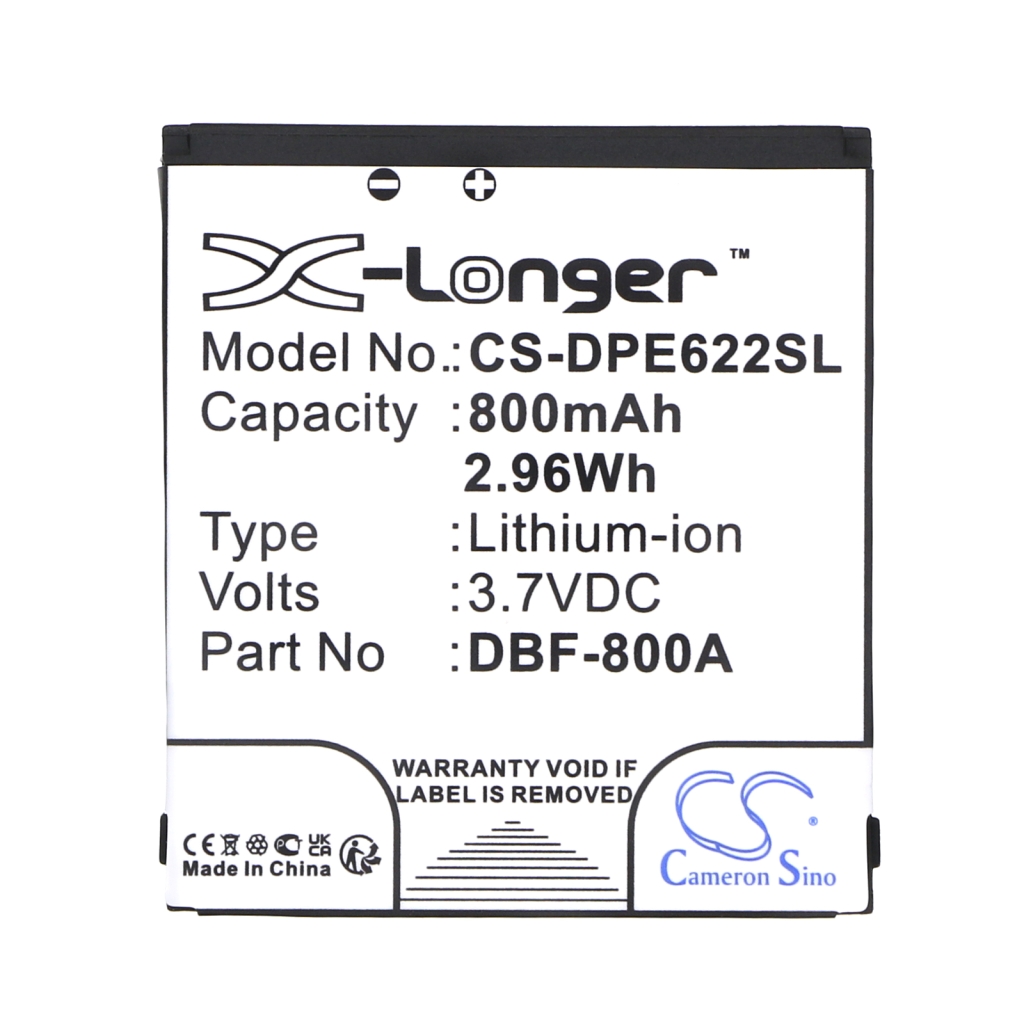 Batterie de téléphone portable Doro CS-DPE622SL