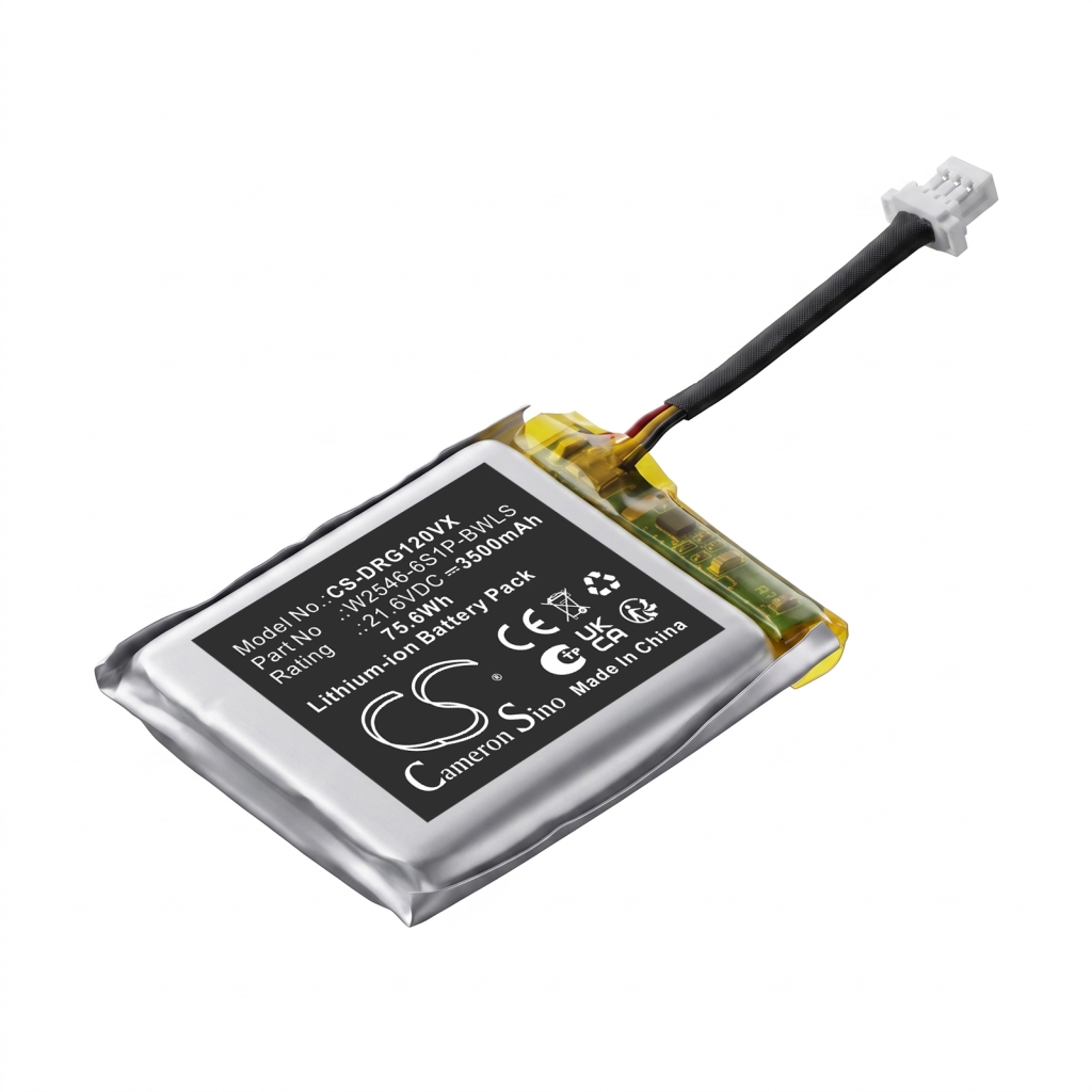 Batteries compatible avec Dreame G12 G12 Dual Pro CS-DRG120VX