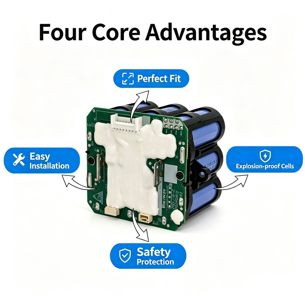 Batterie compatible avec Dreame