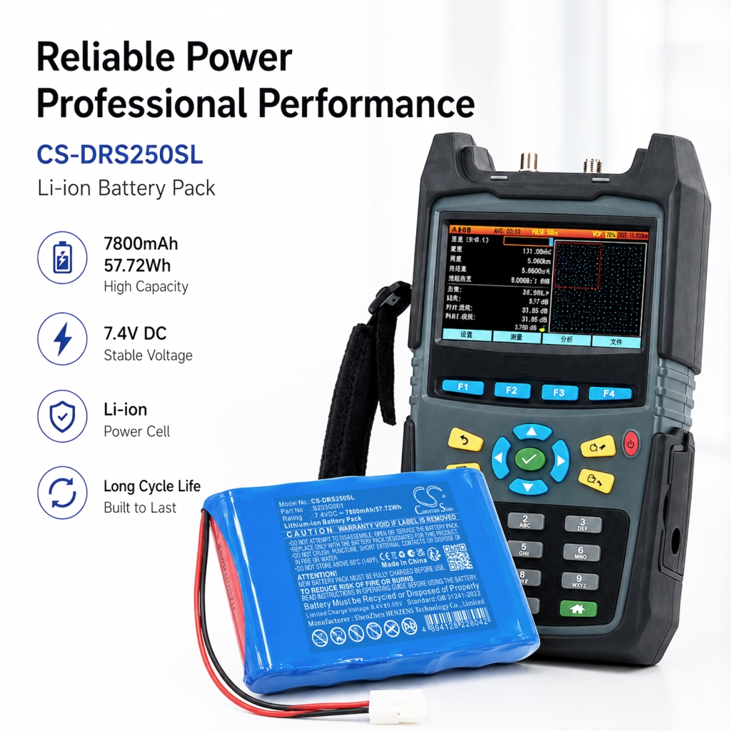 Batterie compatible avec Deviser CS-DRS250SL