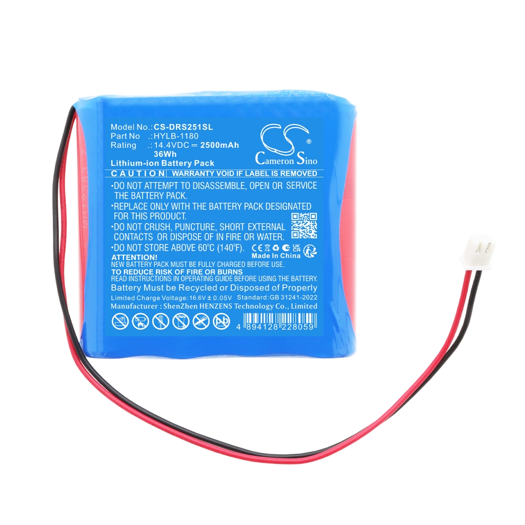 Batterie compatible avec Deviser CS-DRS251SL