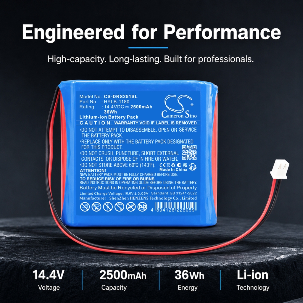 Batterie compatible avec Deviser CS-DRS251SL