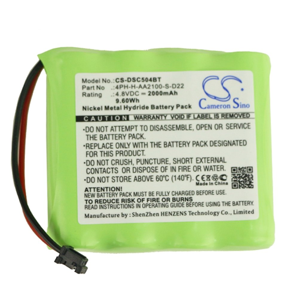 Batterie de caméra de sécurité domestique Dsc CS-DSC504BT
