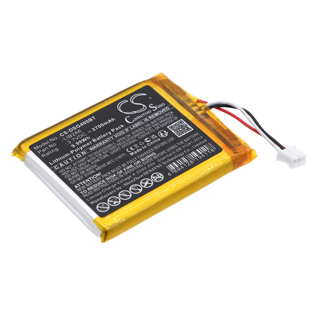 Batterie de caméra de sécurité domestique Visonic CS-DSG400BT