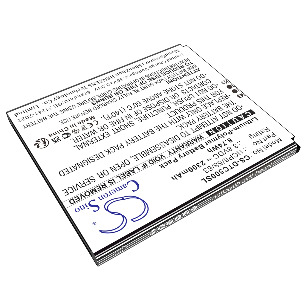Batterie d'imprimante Datecs CS-DTC500SL