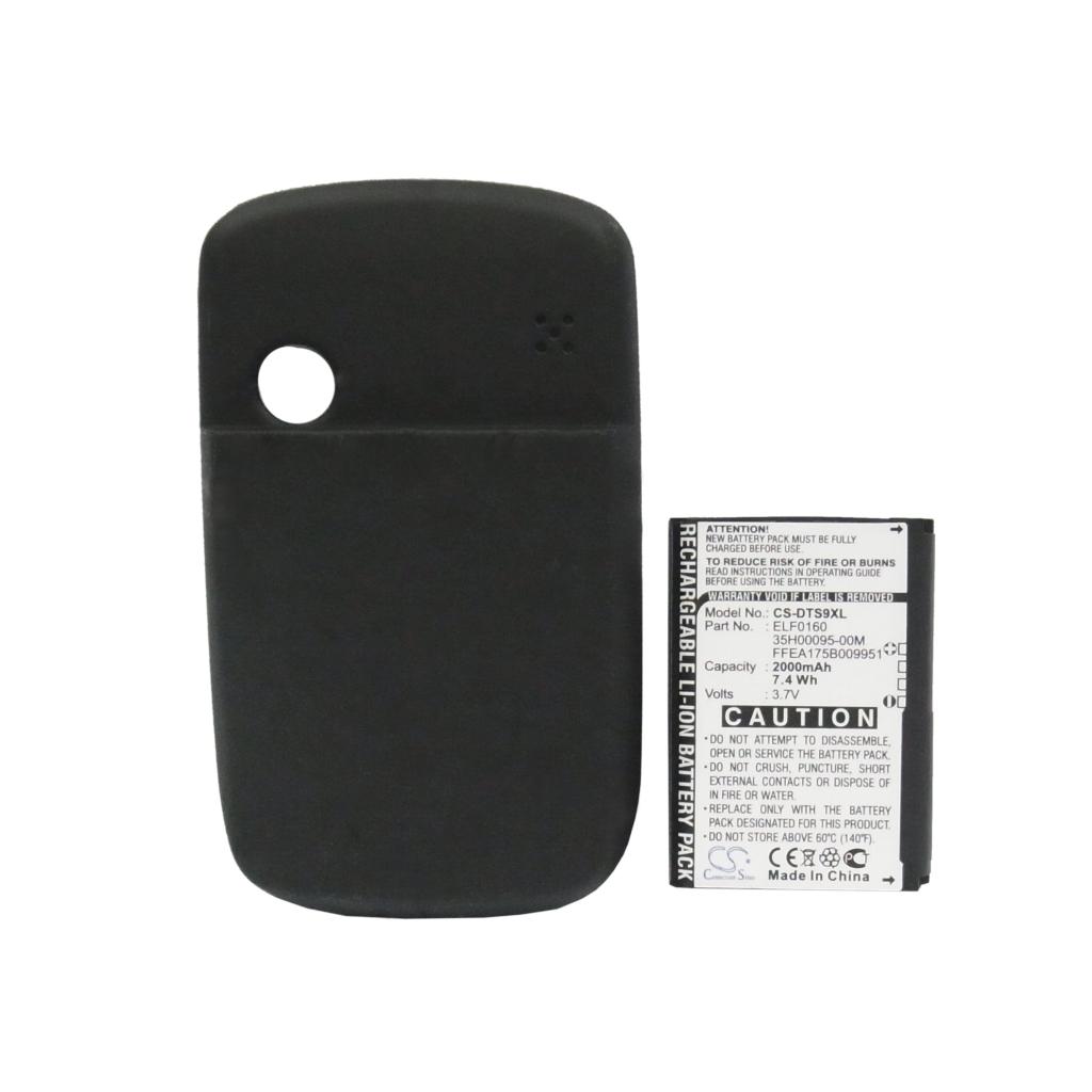Batterie compatible avec Verizon HTC Sprint Utstarcom CS-DTS9XL