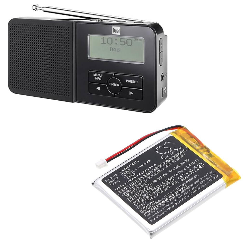Batterie numérique DAB Dual CS-DVP500SL