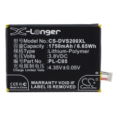 Remplacement de batterie compatible pour DOOV PL-C03,PL-C05