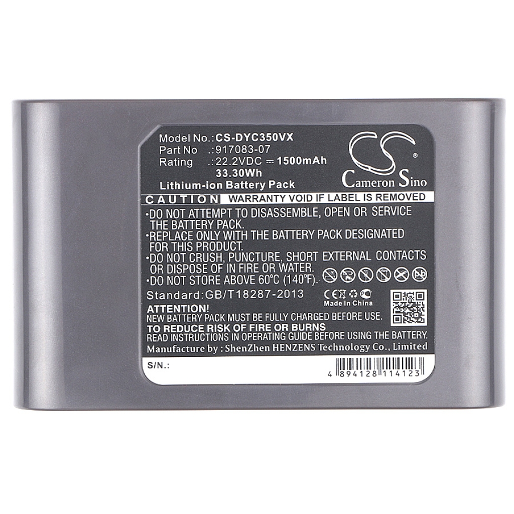 Dyson Batterie à vide CS-DYC350VX