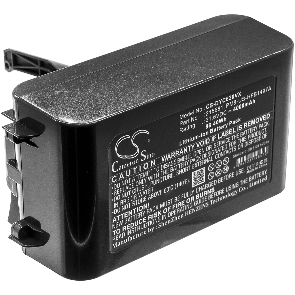 Dyson Batterie à vide CS-DYC820VX