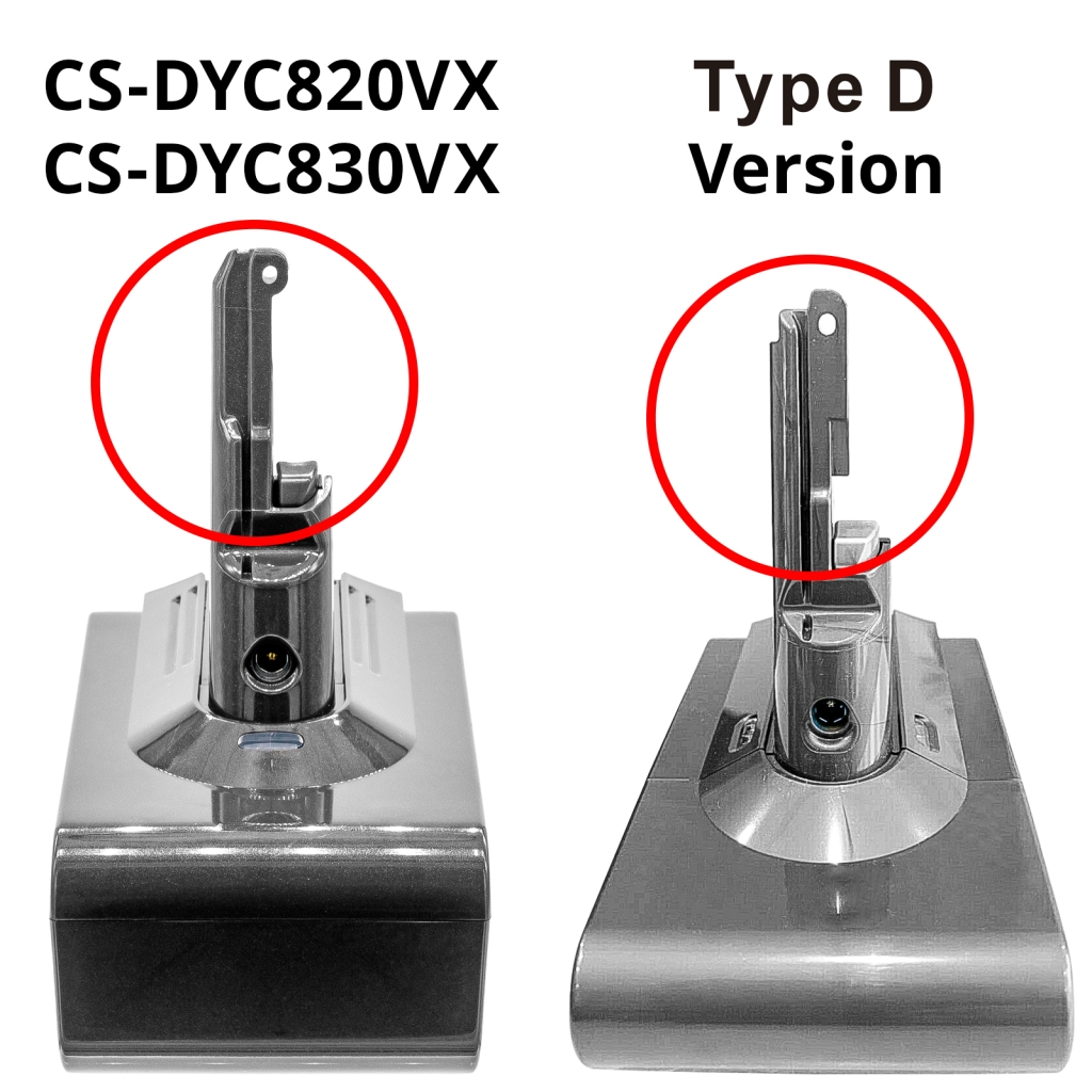Dyson Batterie à vide CS-DYC820VX