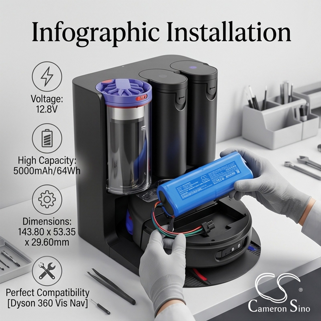 Battery for Dyson Spot+Scrub Ai
