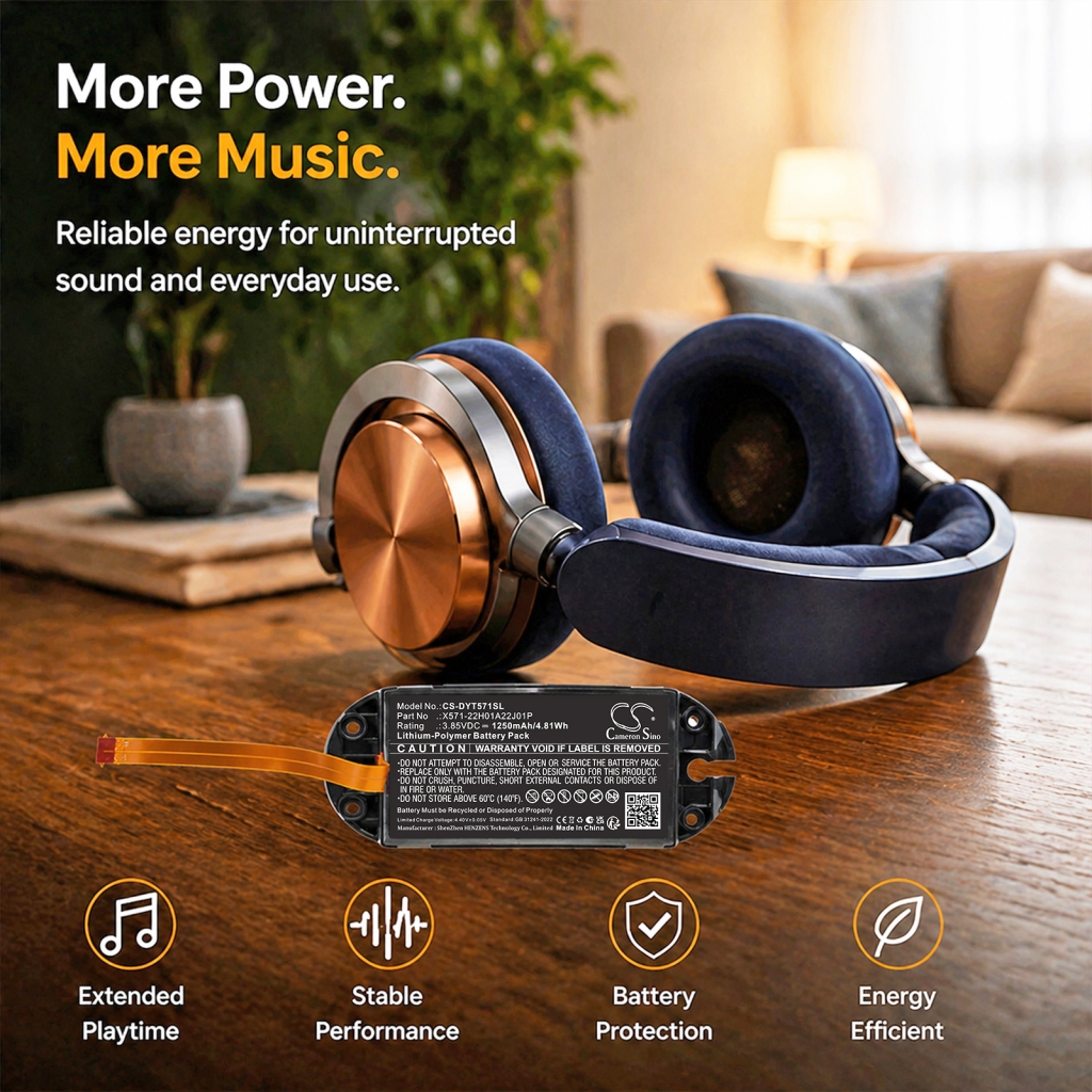 Batterie compatible avec Dyson CS-DYT571SL