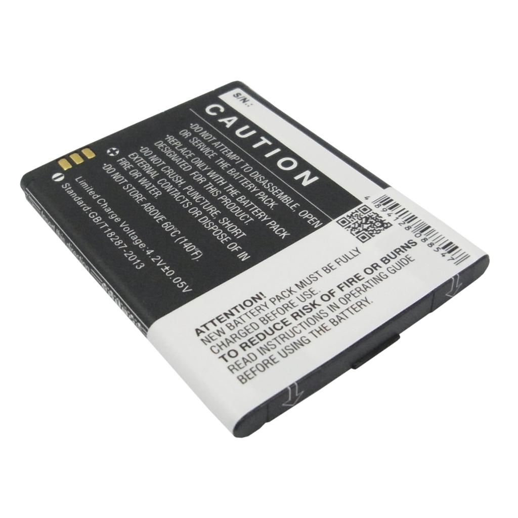 Cameron Sino CS-EAV340SL vue opposée, 3 contacts, code QR et code-barres