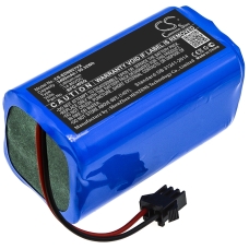 Remplacement de batterie compatible pour Liectroux 10001866,10002265,BFG-WSQ,C0914E1,CMICR18650F8M7-4S1P...