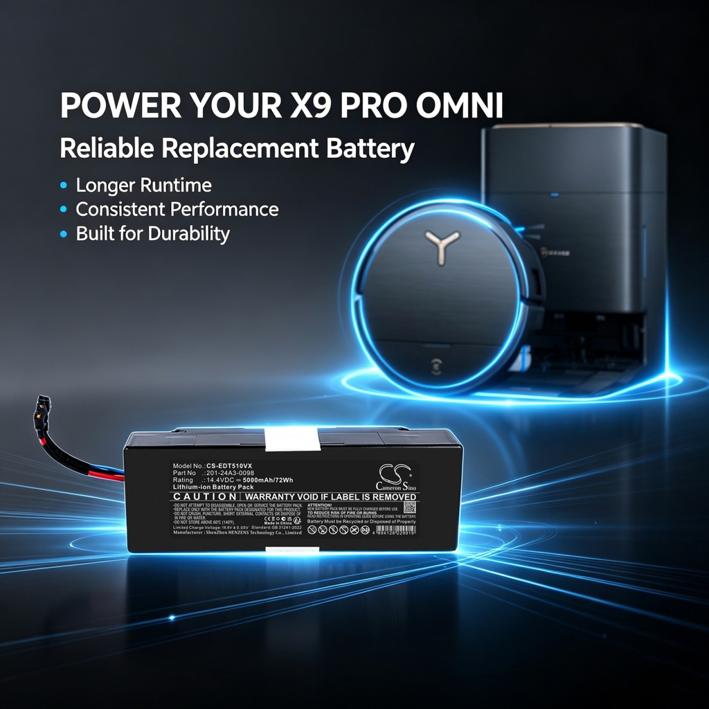 Battery compatible with Yeedi
