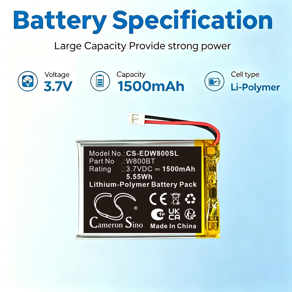 Batterie compatible avec Edifier CS-EDW800SL