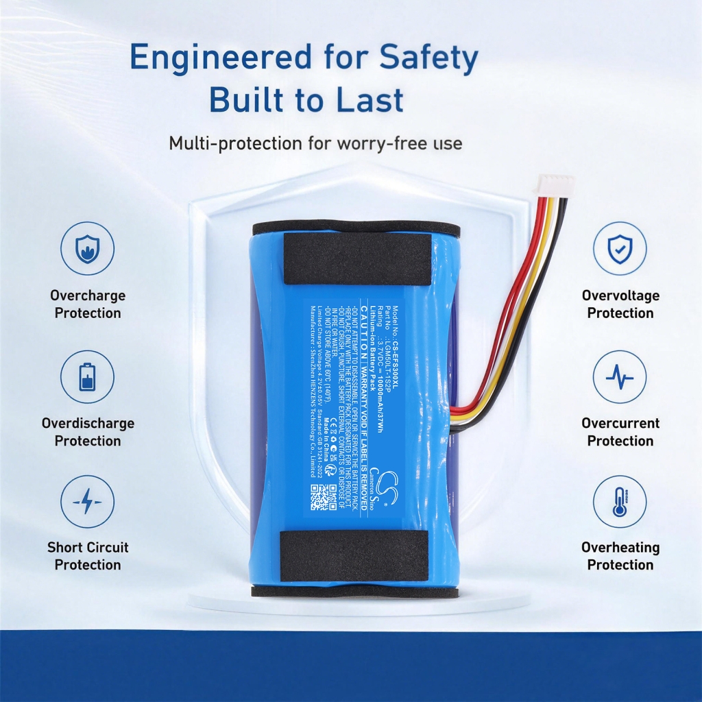 Batterie compatible avec Eufy CS-EFS300XL
