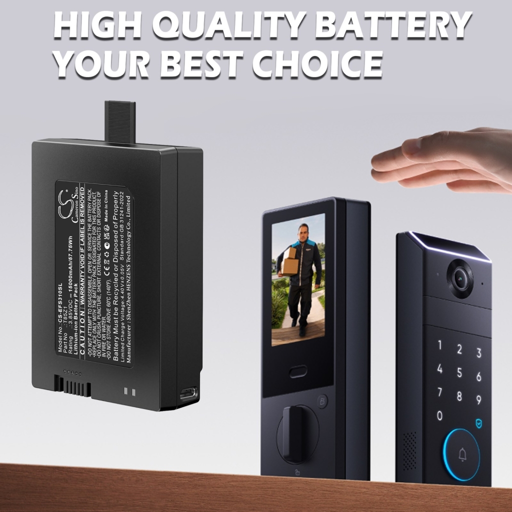 Batterie compatible avec Eufy CS-EFS310SL