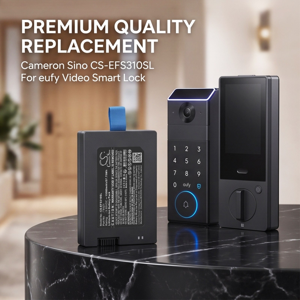 Batterie compatible avec Eufy CS-EFS310SL