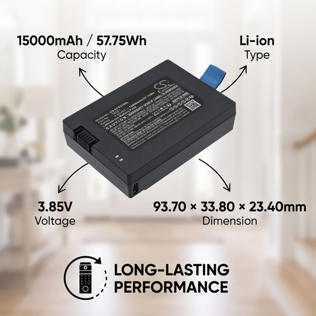 Batterie compatible avec Eufy CS-EFS310SL