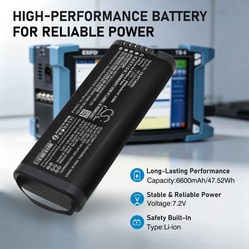 Batterie Remplace EXFO NF2047HD34