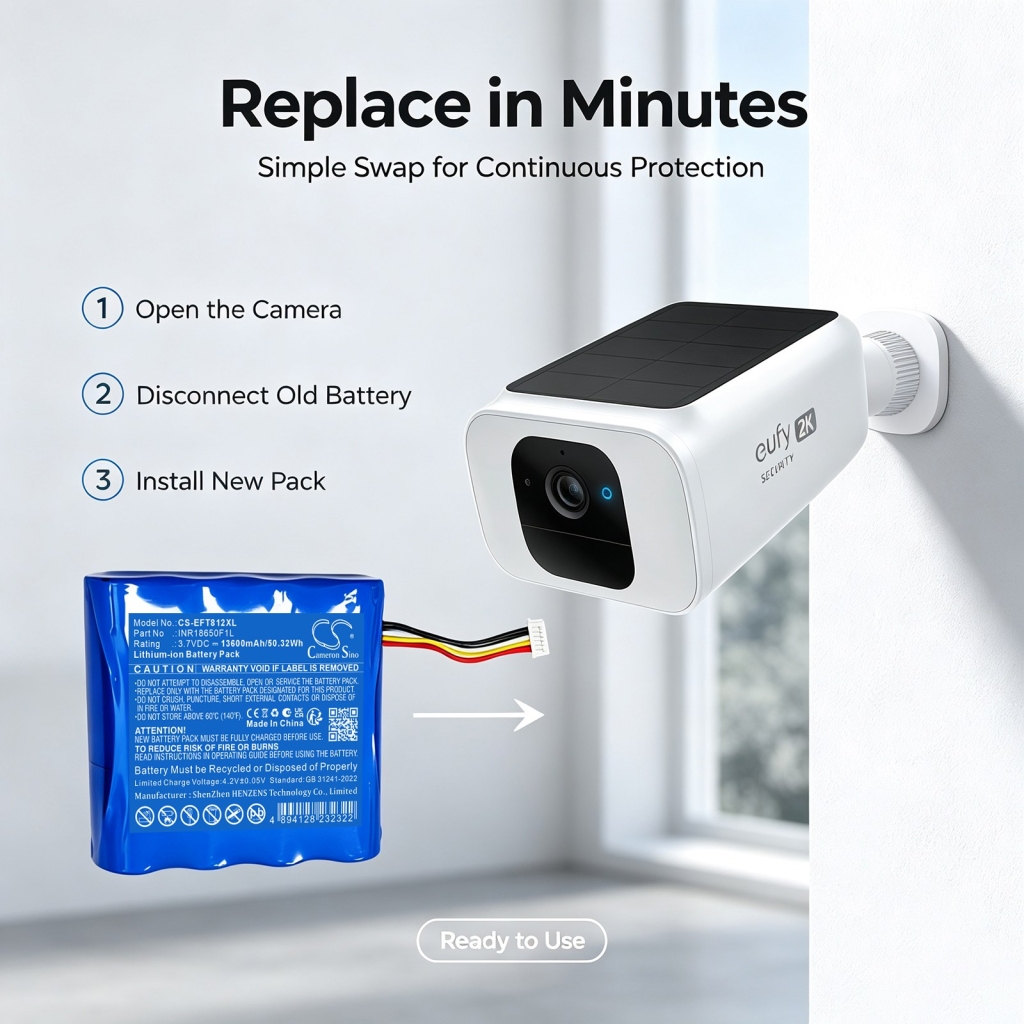 Batterie compatible avec Eufy