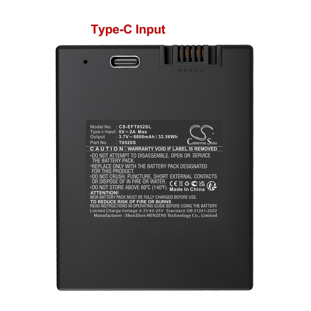 Batterie de caméra de sécurité domestique Eufy CS-EFT852SL