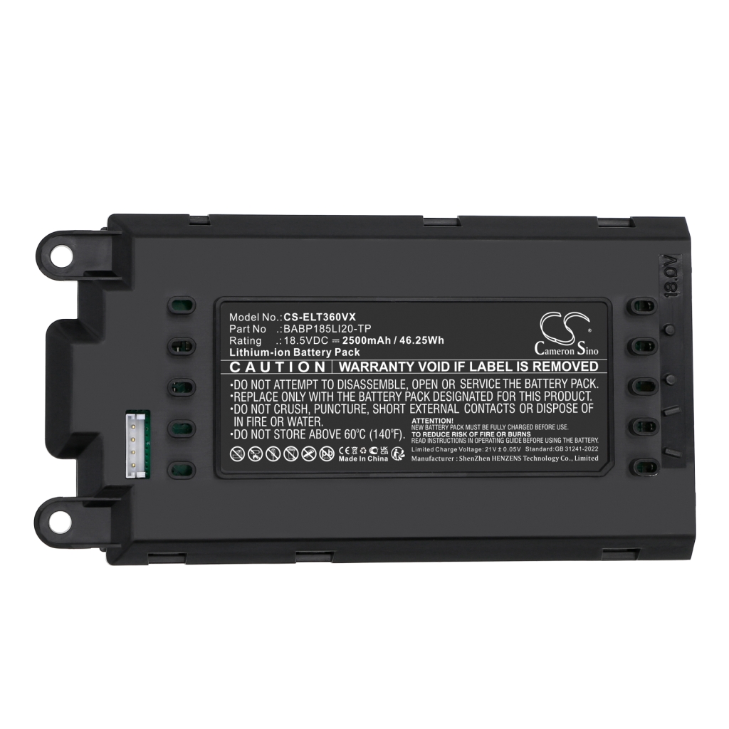 Batterie compatible avec AEG Electrolux CS-ELT360VX