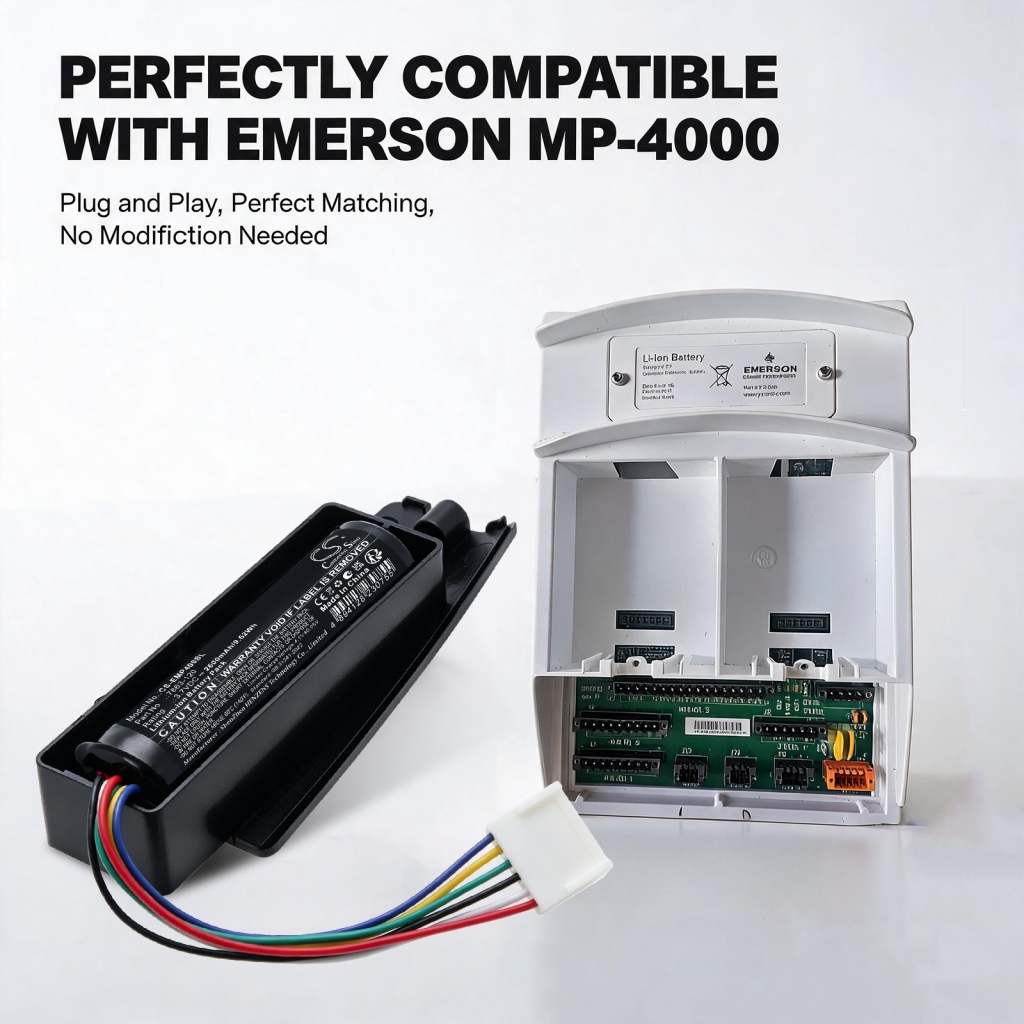 Batterie compatible avec Emerson CS-EMP400SL