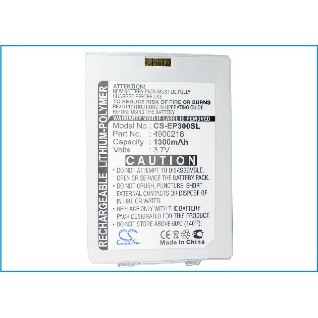 Batterie compatible avec BlueMedia E-TEN Everex Yakumo CS-EP300SL