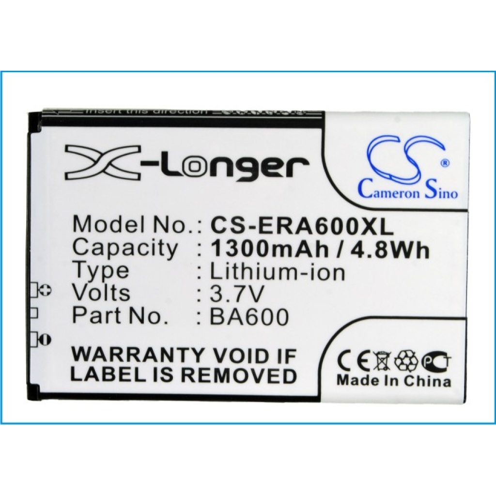 Mobile Phone Battery Sony Ericsson LT16