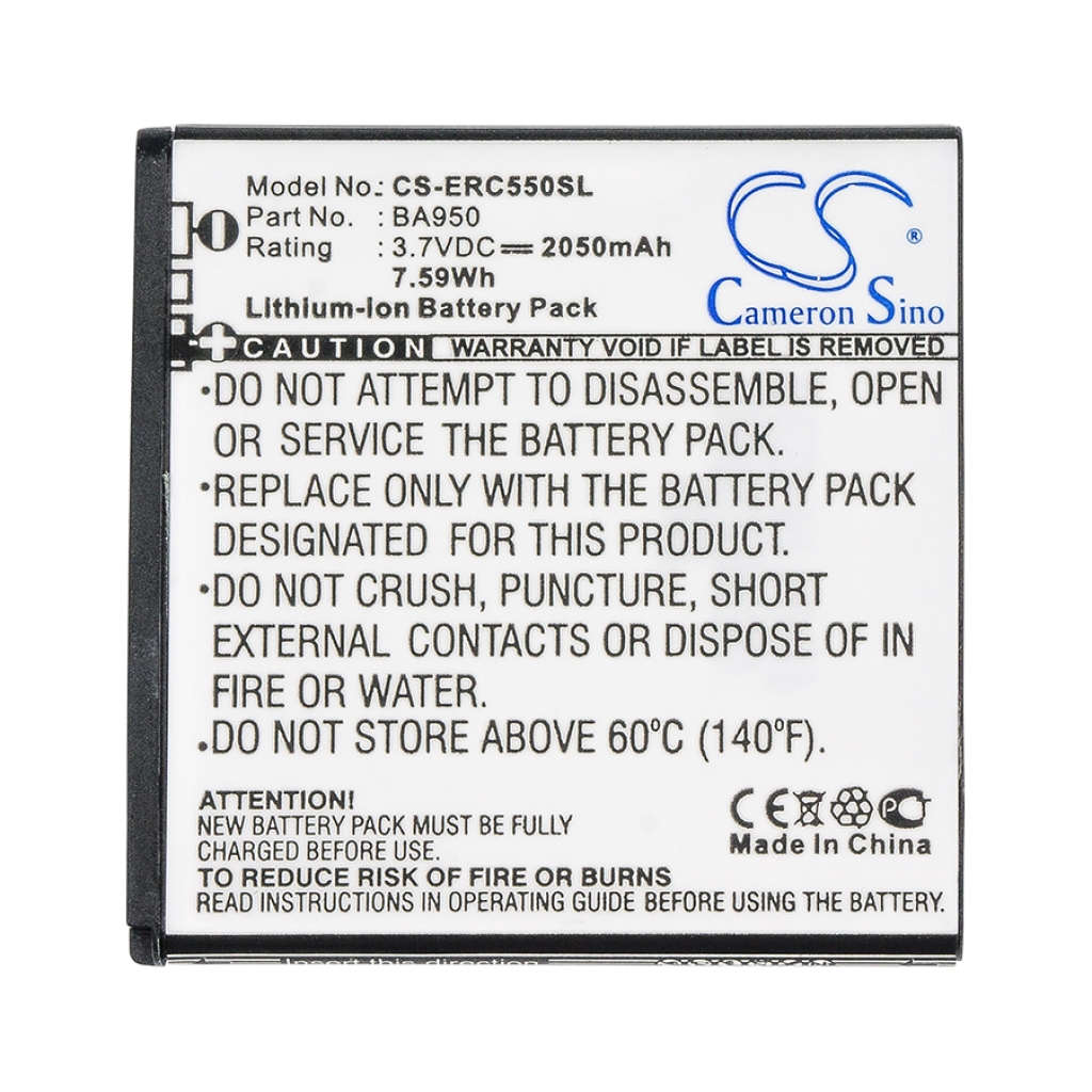 Mobile Phone Battery Sony Ericsson Xperia A