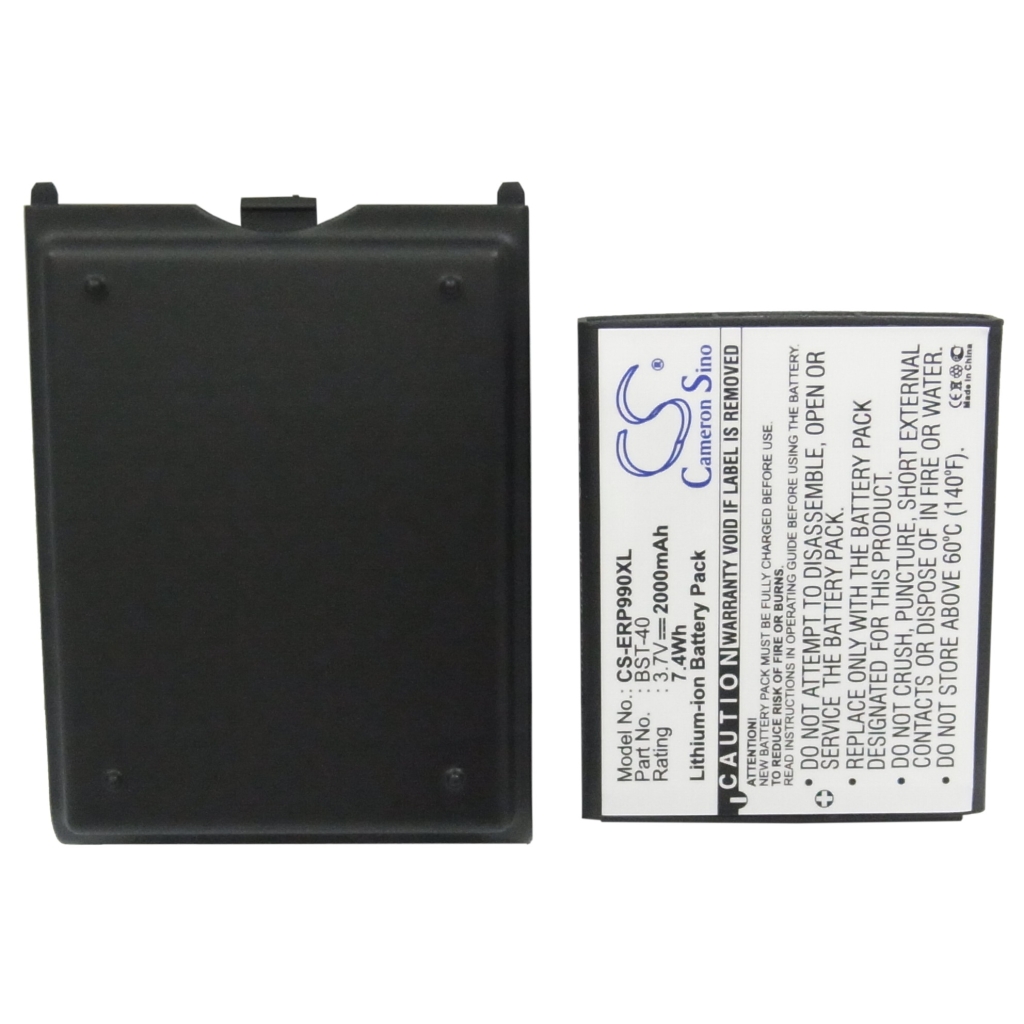 Batterie compatible avec Sony Ericsson CS-ERP990XL
