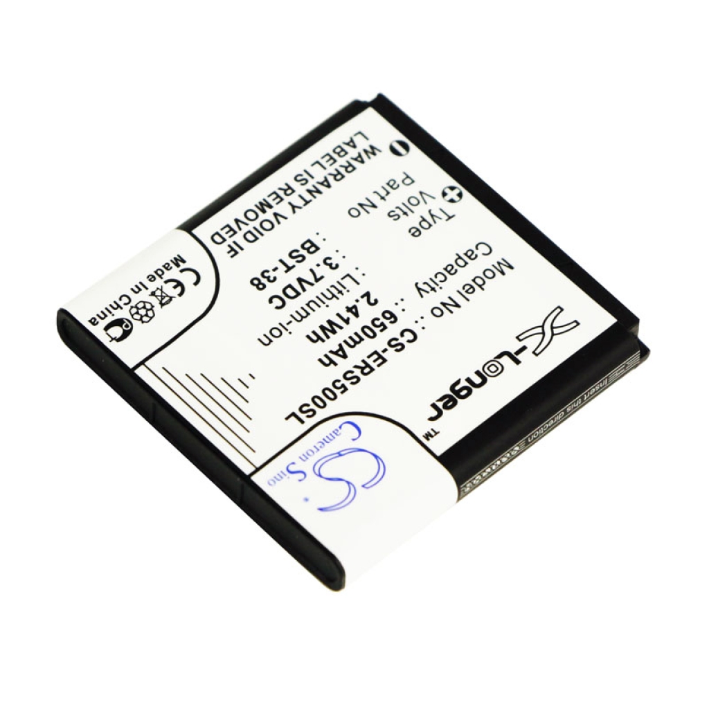 Batterie compatible avec Sony Ericsson CS-ERS500SL