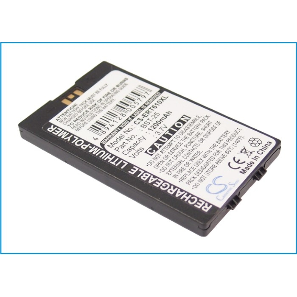 Batterie compatible avec Sony Ericsson CS-ERT610XL