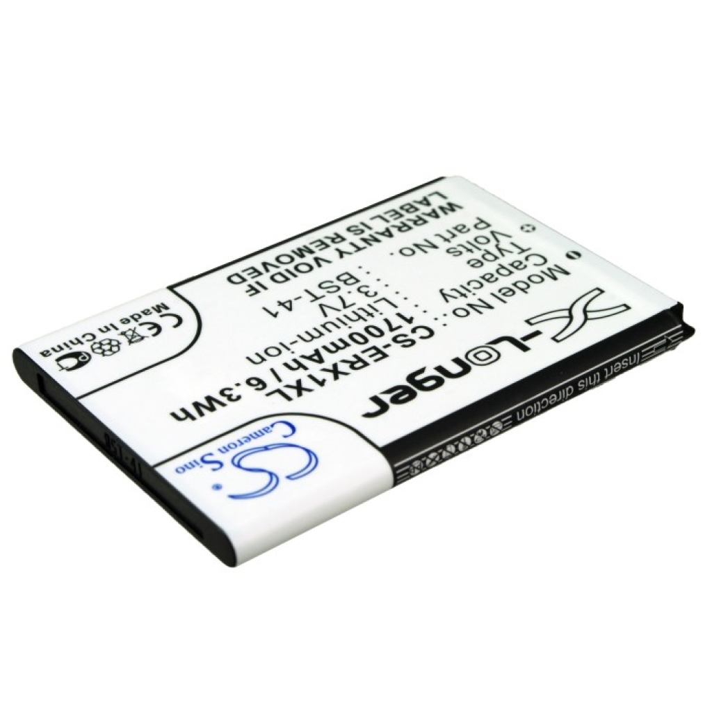 Batterie compatible avec Sony Ericsson Sony CS-ERX1XL