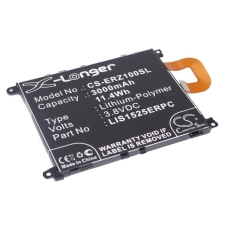 Remplacement de batterie compatible pour Sony Ericsson 1588-4170,AGPB011-A001,LIS1525ERPC