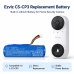 Batteries compatible avec Ezviz CS-CP3 CS-CP3 CS-EZP300SL