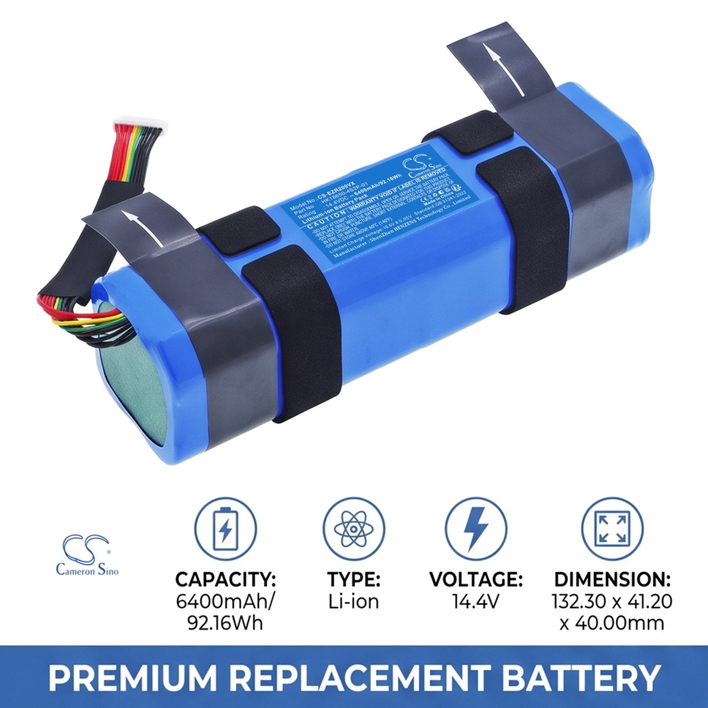 Batteries compatible avec EZVIZ RS2 Robot Vacuum Cleaner CS-EZR200VX