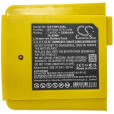 Remplacement de batterie compatible pour Fluke BP7440,DTX-LION