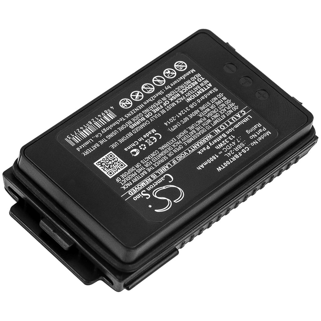 Batterie radio bidirectionnelle YAESU CS-FBR700TW