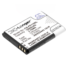 Remplacement de batterie compatible pour Fiio HD533443 1S1P