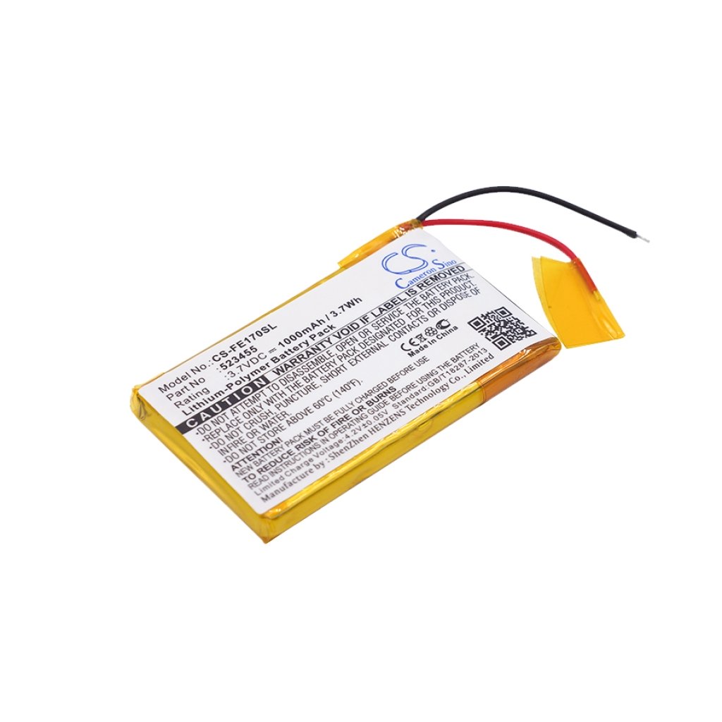 Remplacement de batterie compatible pour Fiio 523455